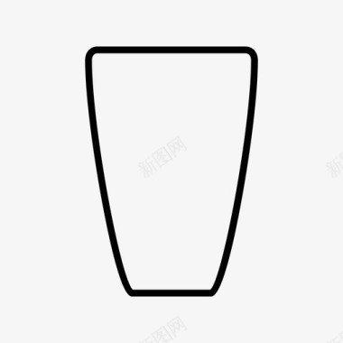 玻璃杯饮料冰激凌图标图标