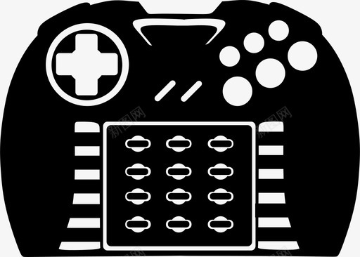 雅达利捷豹游戏板控制器游戏杆图标图标