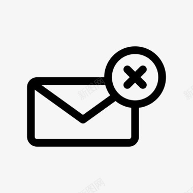 电子邮件删除删除电子邮件电子邮件应用程序图标图标