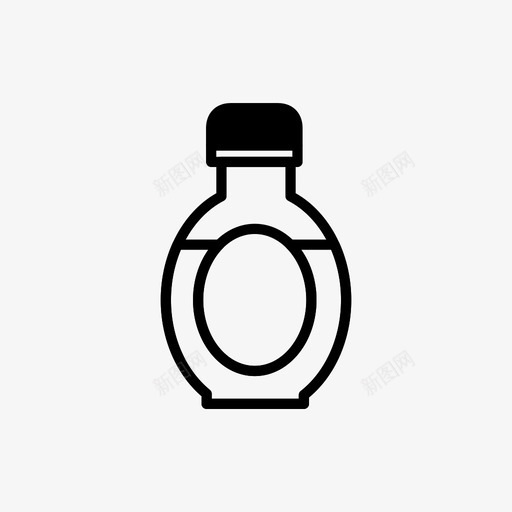 瓶子食物饮料图标svg_新图网 https://ixintu.com 瓶子 食物饮料
