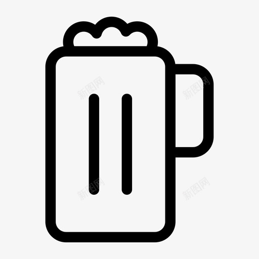 啤酒酒吧饮料图标svg_新图网 https://ixintu.com 啤酒 葡萄酒 酒吧 餐厅图标 饮料