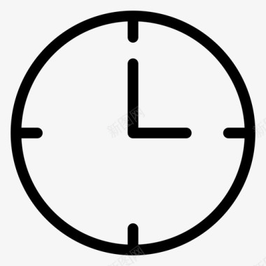 时钟时钟时间小时图标图标