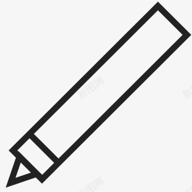 铅笔打字写字图标图标