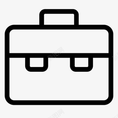 公文包办公室公文包手提箱图标图标