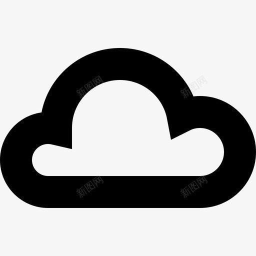云驱动预测图标svg_新图网 https://ixintu.com 云 天气 存储 美味网络元素10个粗体 预测 驱动