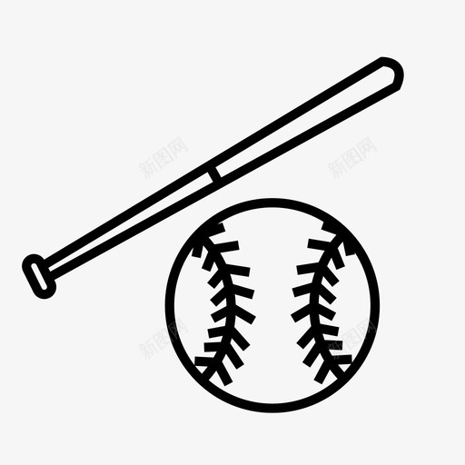 棒球棒球棒棒球比赛图标svg_新图网 https://ixintu.com 棒球 棒球套 棒球棒 棒球比赛 运动