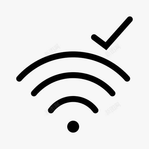 wifi连接连接网络图标svg_新图网 https://ixintu.com wifi连接 最低限度概述 网络 网络状态 连接