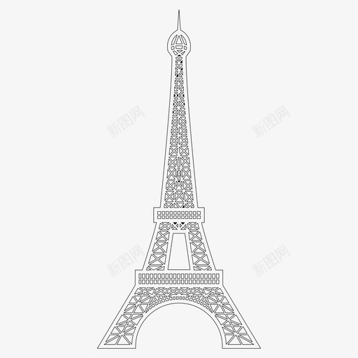 埃菲尔铁塔欧洲法国图标svg_新图网 https://ixintu.com 埃菲尔铁塔 巴黎 欧洲 法国 法国巴黎埃菲尔铁塔 爱情