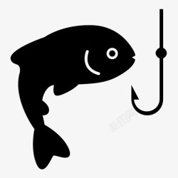 渔场图片钓鱼允许钓鱼钓鱼诱饵图标高清图片