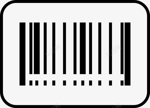 条形码扫描条形码电子商务图标图标