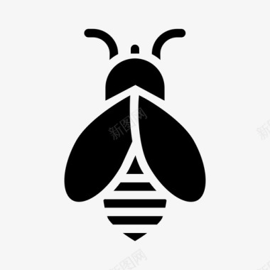 蜜蜂养蜂场养蜂图标图标