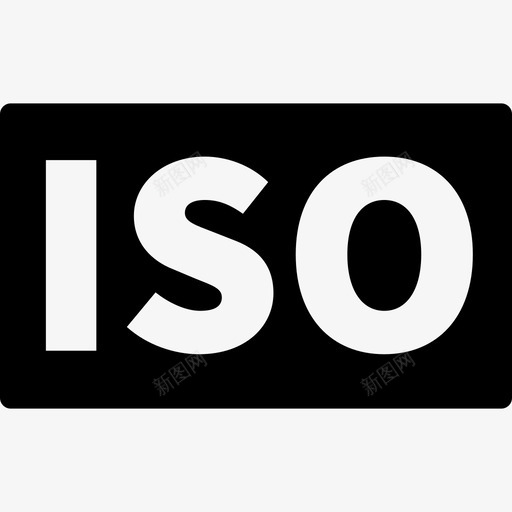 ISO胶片感光度界面相机图标svg_新图网 https://ixintu.com ISO胶片感光度 界面 相机图标