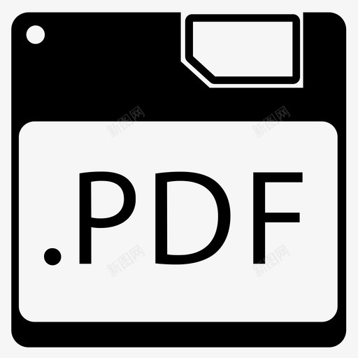 pdf文件格式图标svg_新图网 https://ixintu.com pdf 文件 文件格式 格式 组织