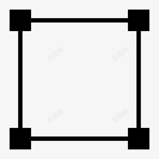 裁剪相框图像图标svg_新图网 https://ixintu.com 图像 图片 相框 移动电话 裁剪 选择