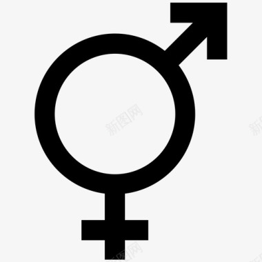 性别平等男人图标图标