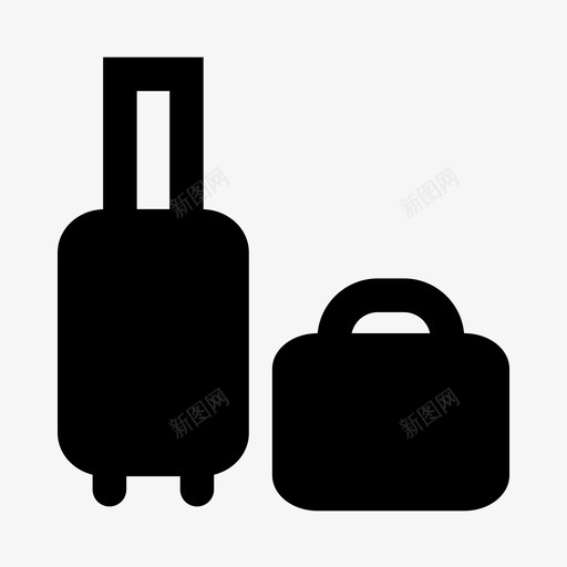 行李书房装备图标svg_新图网 https://ixintu.com 书房 机构材料铭文 行李 行李箱 装备