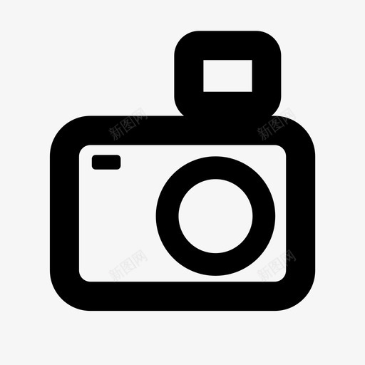 数码相机单反相机无镜图标svg_新图网 https://ixintu.com 单反相机 摄影 数码相机 无镜 照片