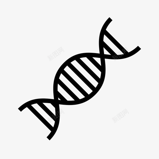 dna基因遗传学图标svg_新图网 https://ixintu.com dna 医学 基因 科学 科学和创新 遗传学