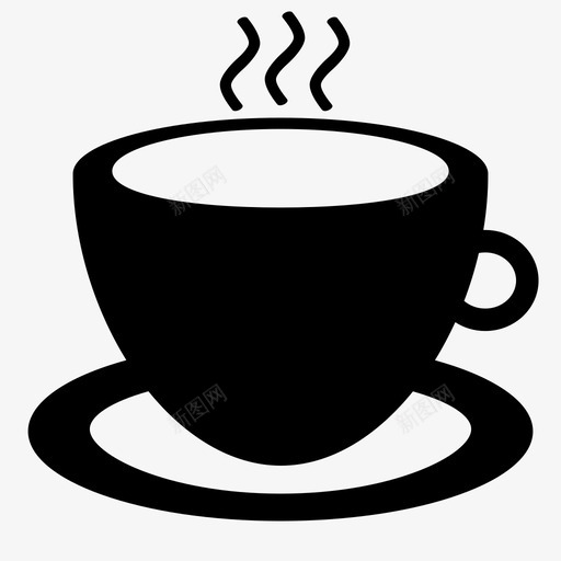 咖啡法式咖啡拿铁咖啡图标svg_新图网 https://ixintu.com 咖啡 咖啡和茶 大杯咖啡 拿铁咖啡 法式咖啡 热饮料 茶