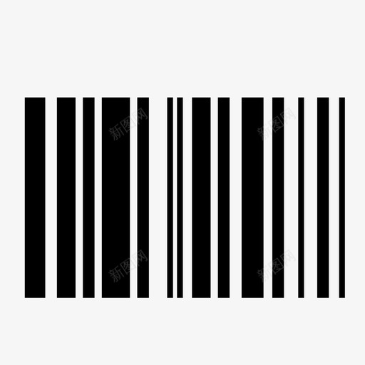 条形码产品扫描图标svg_新图网 https://ixintu.com 产品 扫描 条形码 购物