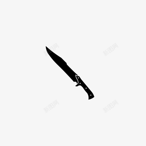 刀武器剑和武器图标svg_新图网 https://ixintu.com 刀 剑和武器 武器