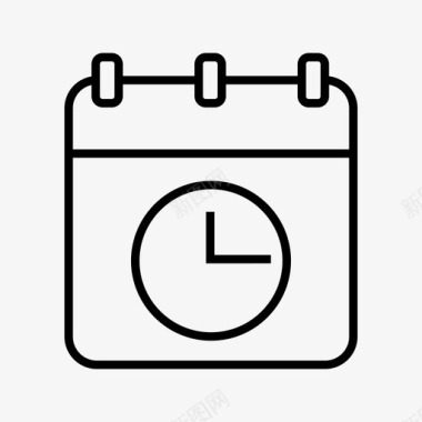 时间管理器日历日日历图标图标