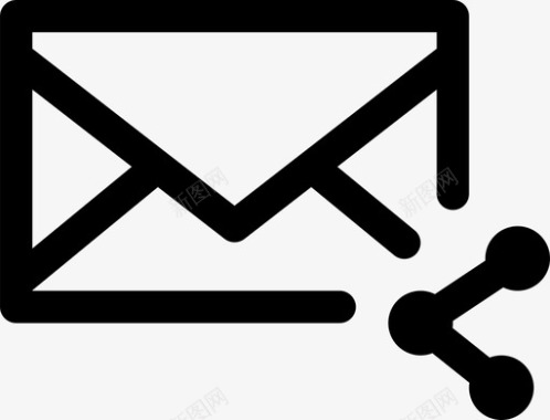 信封电子邮件媒体图标图标