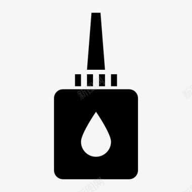 油罐润滑剂图标图标