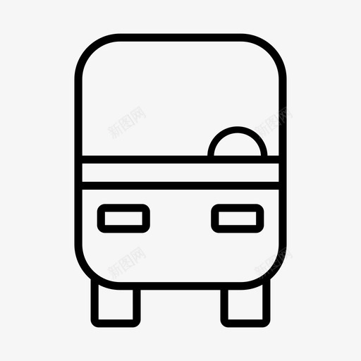公共汽车公共汽车站位置图标svg_新图网 https://ixintu.com 交通 位置 公共汽车 公共汽车站 车辆