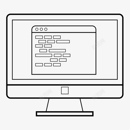 算法代码开发图标svg_新图网 https://ixintu.com 代码 启动 开发 程序员 算法