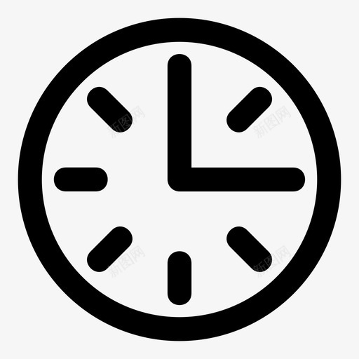 时钟小时分钟图标svg_新图网 https://ixintu.com mnml10 分钟 小时 时钟 时间 计时器