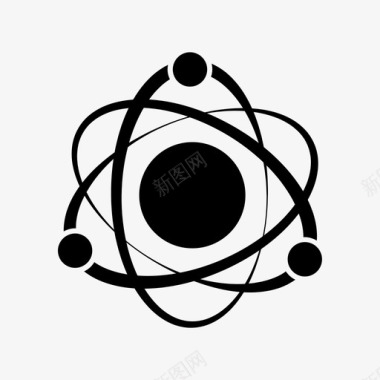 原子核反应图标图标