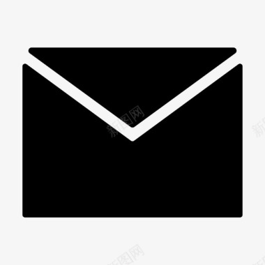 信封邮件消息图标图标