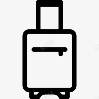 行李箱子旅行图标图标