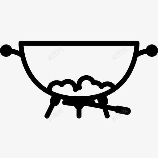 烤架中的灰烬烧烤清洁图标svg_新图网 https://ixintu.com 清洁 烤架中的灰烬 烧烤 煤炭 美味烧烤烧烤概述