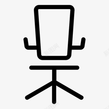 椅子家具室内图标图标