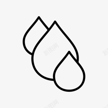 水水滴燃料图标图标