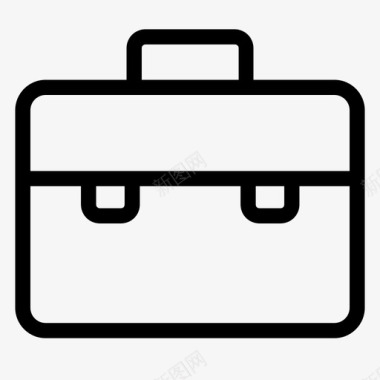 公文包办公室公文包手提箱图标图标