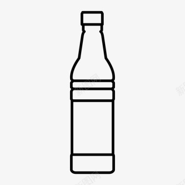 瓶子酱汁图标图标