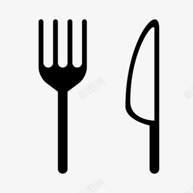 餐厅餐具食物图标图标