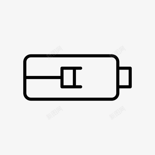 电池充电充电插电图标svg_新图网 https://ixintu.com 充电 插电 电池充电