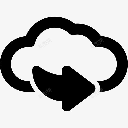 下一个关于云接口云计算2图标svg_新图网 https://ixintu.com 下一个关于云 云计算2 接口