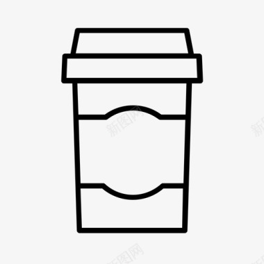 饮料咖啡因咖啡图标图标