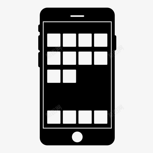 移动主屏幕应用程序主屏幕图标svg_新图网 https://ixintu.com iphone 主屏幕 应用程序 移动主屏幕 移动线框
