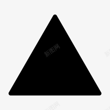三角形物体圆形图标图标