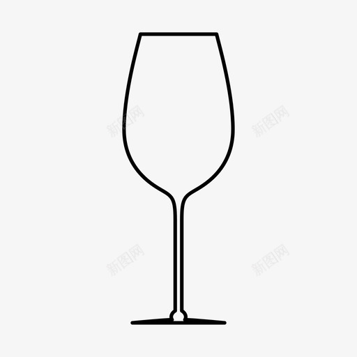 葡萄酒杯波尔多红酒图标svg_新图网 https://ixintu.com 波尔多 红酒 葡萄酒杯 酒杯