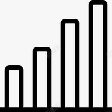 图形分析条形图图标图标
