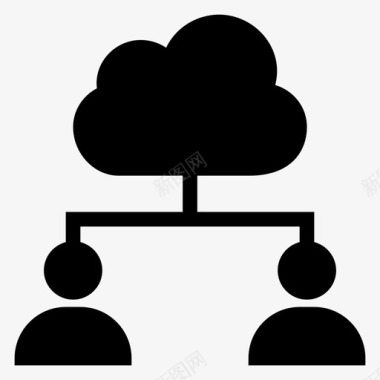 云用户组人员图标图标