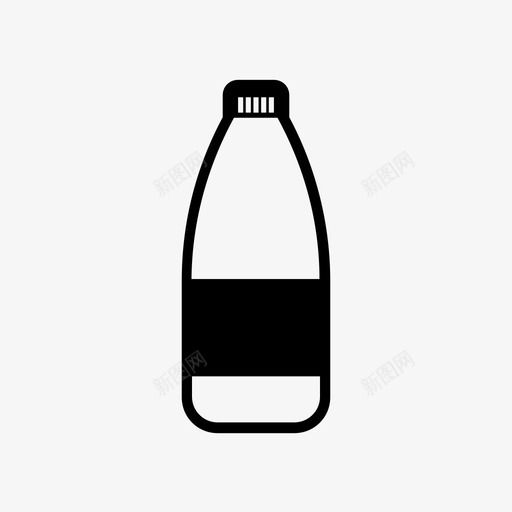 可乐瓶子苏打水图标svg_新图网 https://ixintu.com 可乐 瓶子 苏打水 饮料
