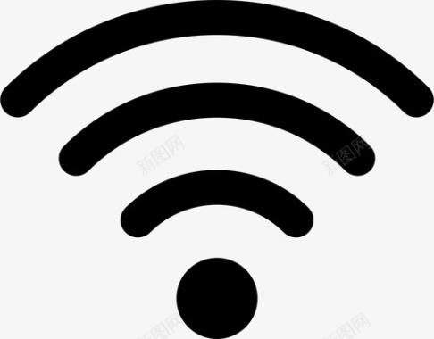 wifi高信号路由器图标图标